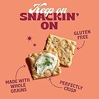 Vista 3 de Back to Nature - Galletas finas de arroz sin transgénicos, sin gluten con múltiples semillas, 4 onzas / 113 gramos