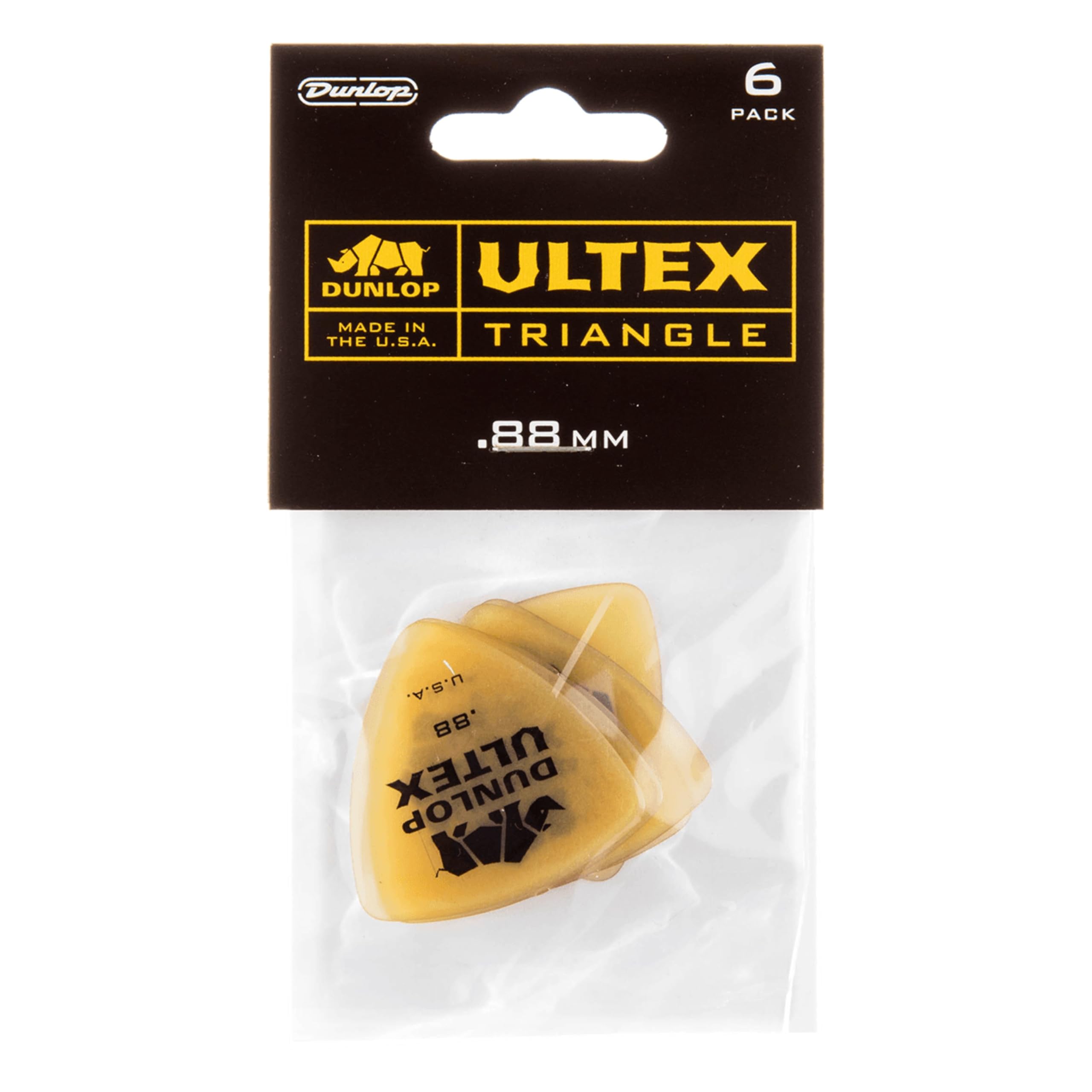 Dunlop 426P60 60 Mm Ultex, Tre Plettri Per Chitarra 6 .88 Mm-image