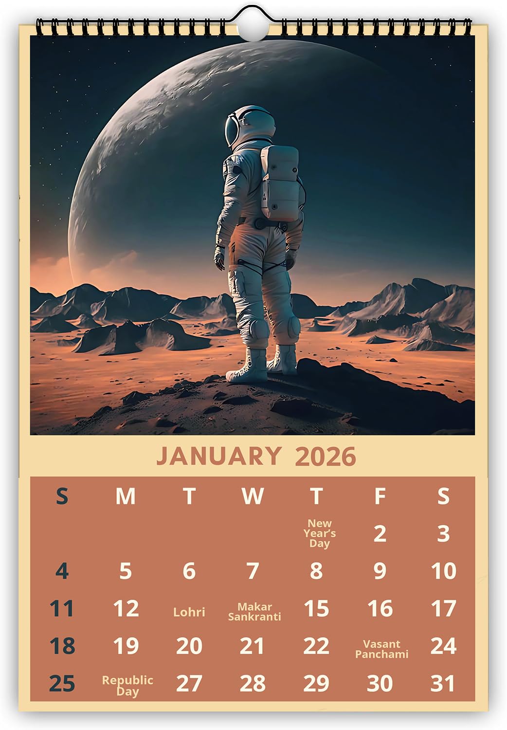 AccuPrints® Planner, 14 x 20 wall- Organizer & Reminder 35.5 x 51 inch Wall Calendar 2026 for Wall for Office