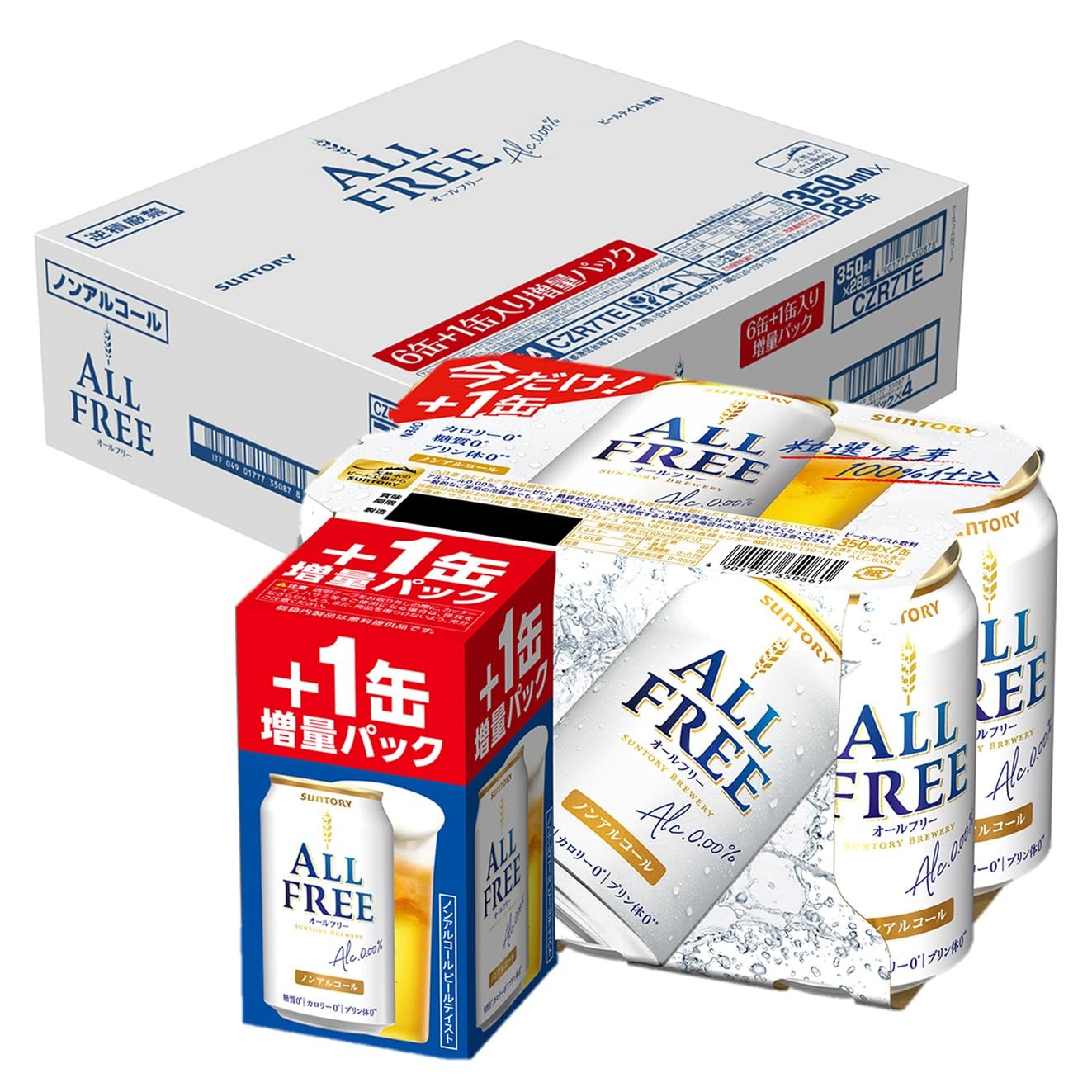 Amazon.co.jp: 【4本増量】 サントリー オールフリー 増量 [ ノン