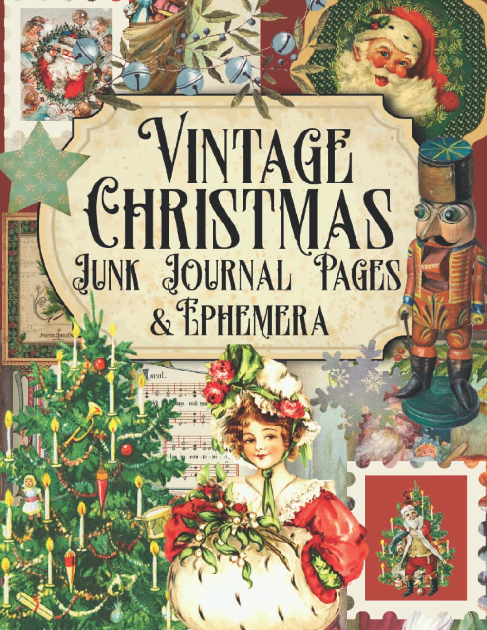 Vintage Christmas Junk Journal Pages & Ephemera: Old Fashioned Christmas Ephemera Book For Scrapbooking, Craftng or Junk Journaling - 100 Pages for ... Postcards, Tags, Festive Holiday Hymns Etc.: Jazmin, Anett: Amazon.com: Books vintage-christmas-junk-journal-pages-ephemera-old-fashioned-christmas-ephemera-book-for-scrapbooking-craftng-or-junk-journaling-100-pages-for-postcards-tags-festive-holiday-hymns-etc-jazmin-anett-amazon-com-books