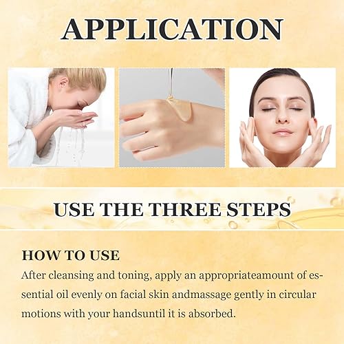 Miniatura 5 de Aceite de lalenas para cara, aceite de ricino Lalena, aceite de semilla negra, aceite de rosa mosqueta, suero facial de colágeno para aumentar el