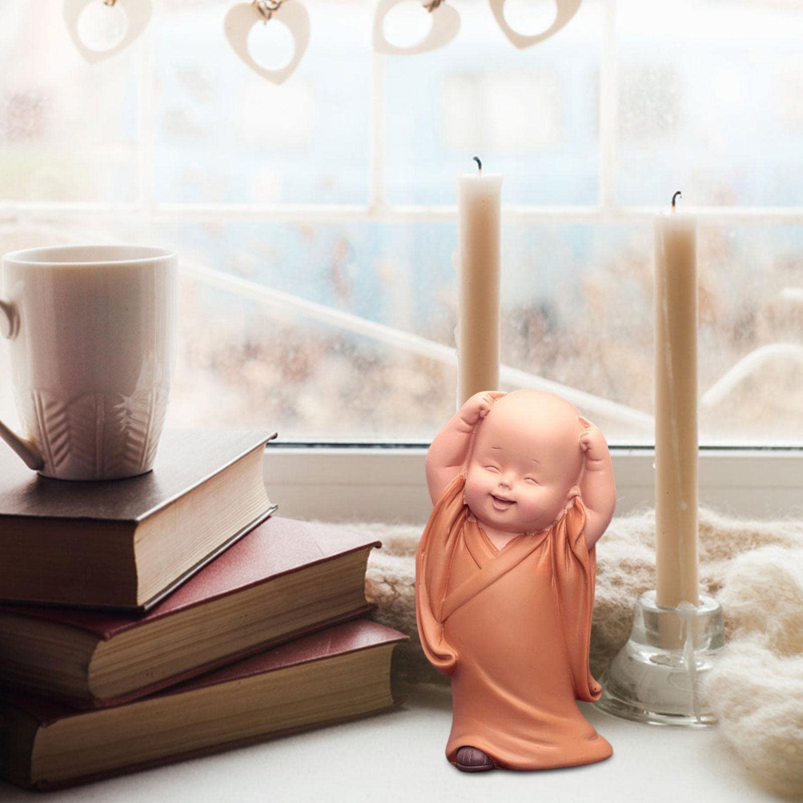 Amazon.co.jp: 赤ちゃん仏 | 写真仏飾り - 小さなかわいい僧侶の置物