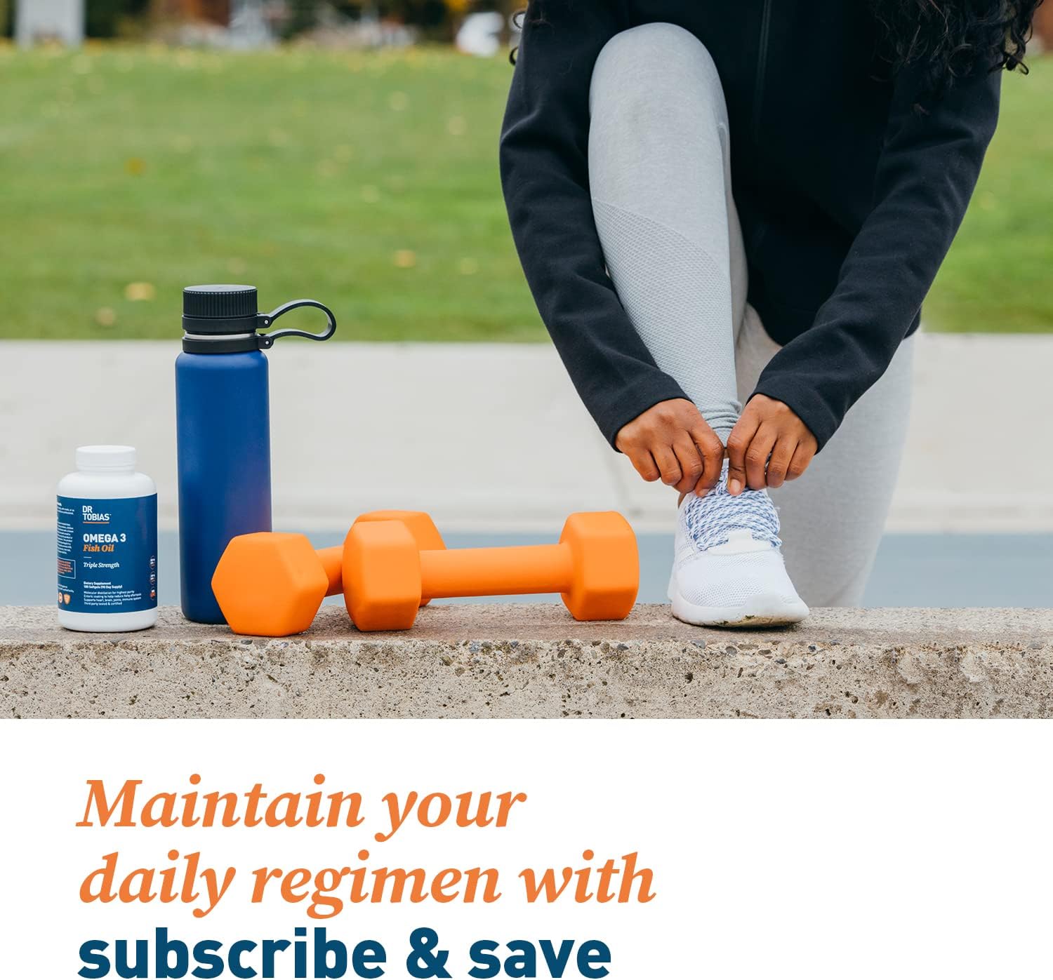 Dr. Tobias Omega 3 Fish Oil – Triple Strength Dietary Nutritional Supplement – Helps Support Brain & Heart Health, Includes EPA & DHA – 2000 mg per Serving, 60 Soft Gel Capsules : Health & Household