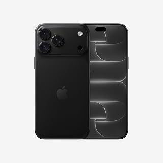 iPhone 18 Pro Max (256 GB) - Black | 17.42 cm (6.9″) Super Retina XDR Display with ProMotion, A20 Pro Chip, 48MP Fusion Main Camera with Variable Aper