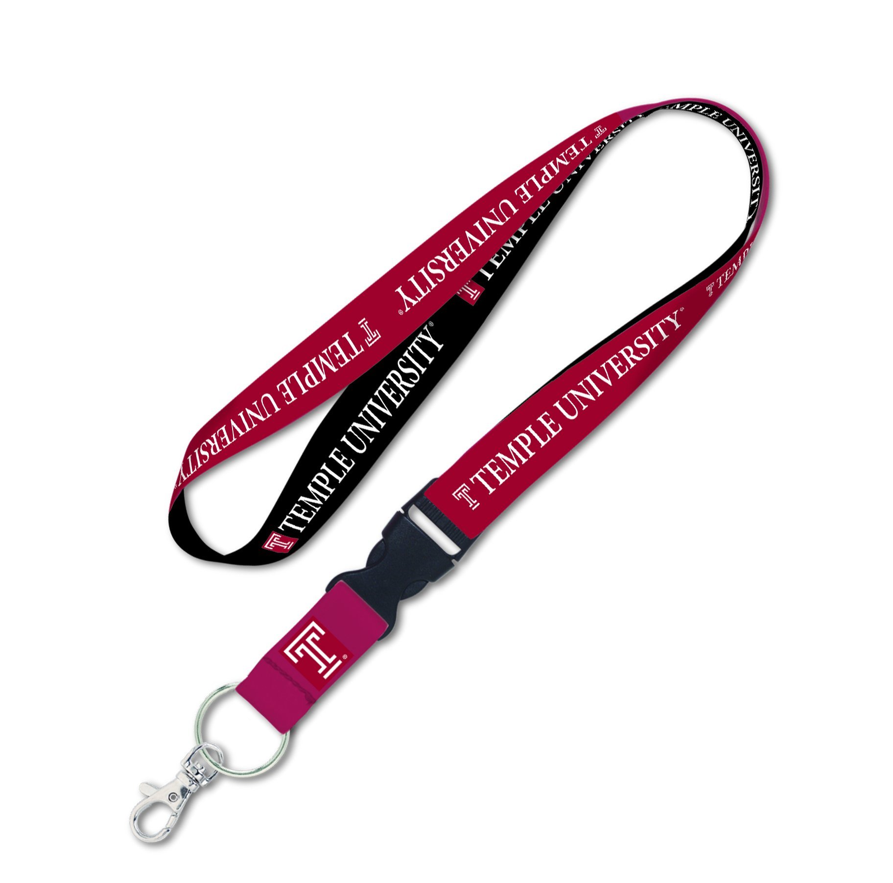 NCAA Team Lanyard By WinCraft - Unisex Detachable Buckle For Keys & ID