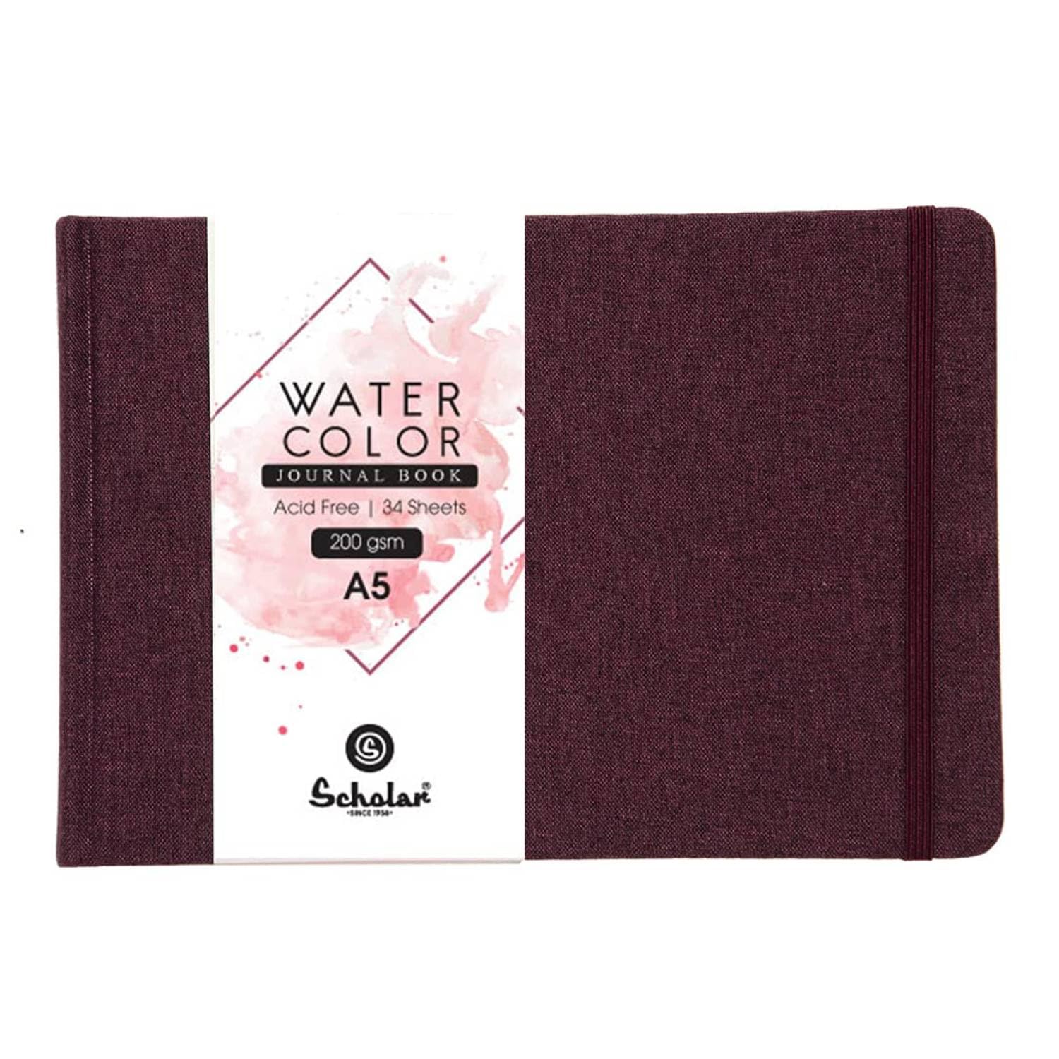 Scholar Watercolour Journal – Thick Artist Paper -9