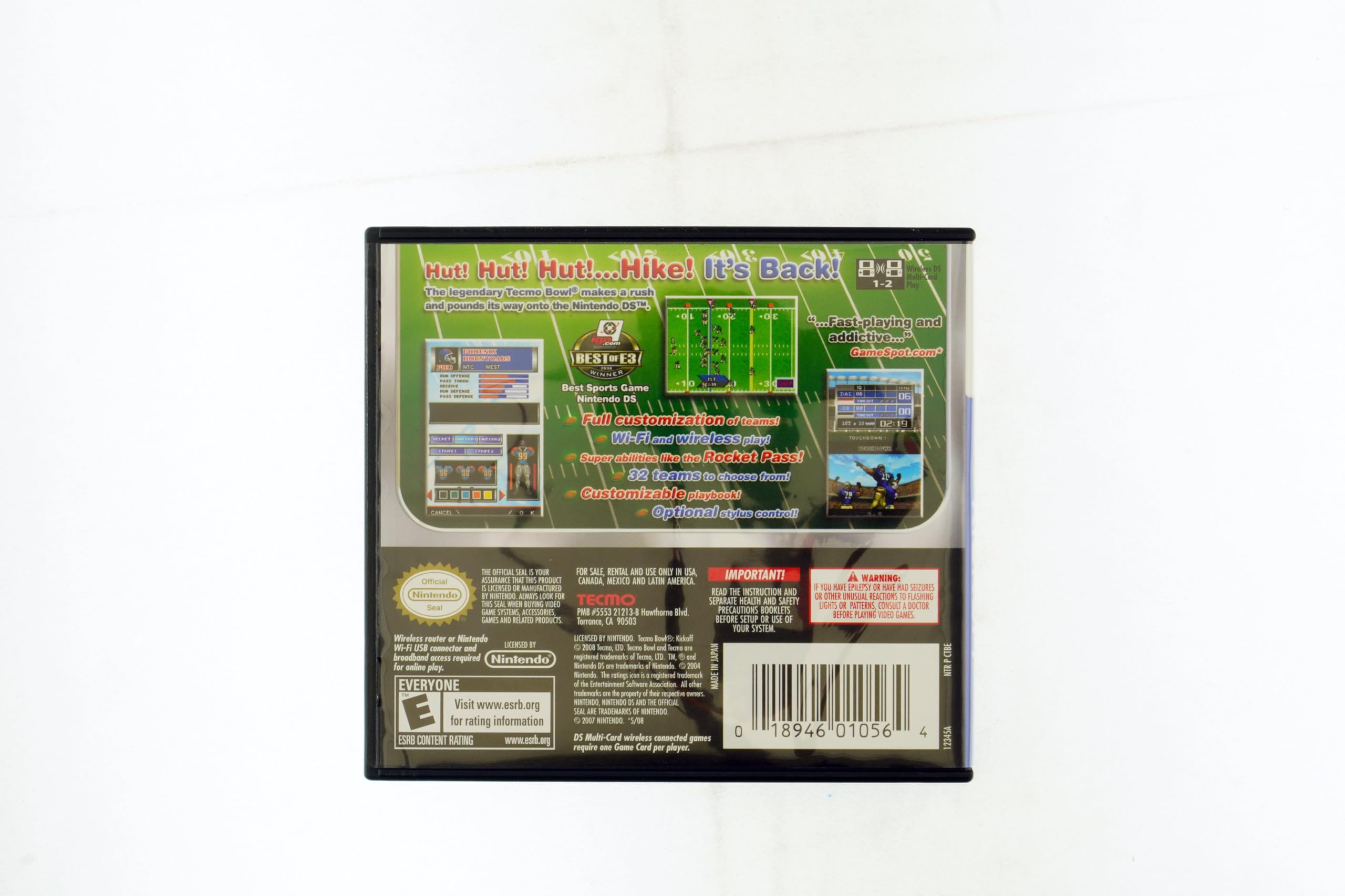 Amazon.com: Tecmo Bowl: Kickoff - Nintendo DS : Video Games