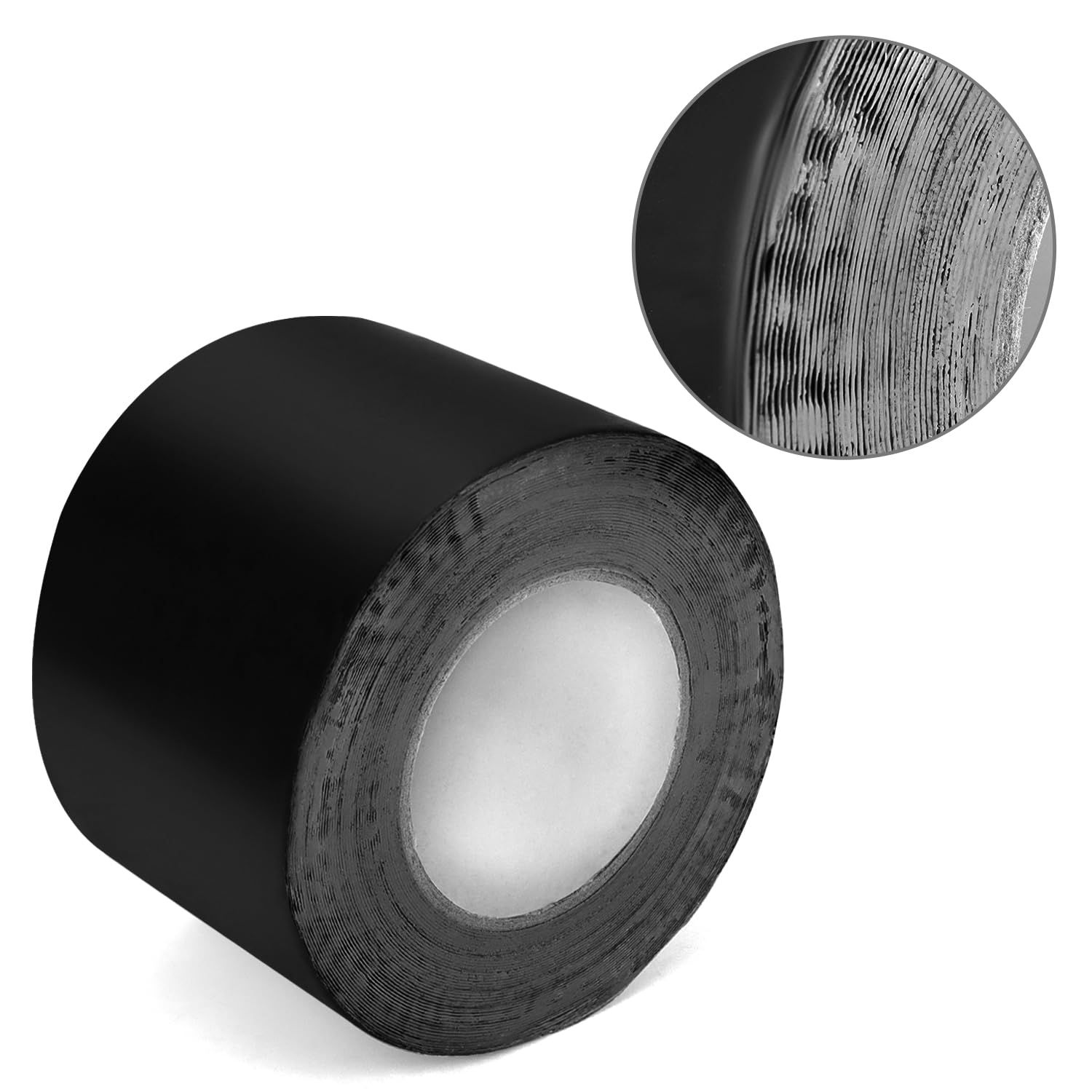 QWORK® 2 Rollen 15 M x 100 mm Terrassen Holzschutzband Stark Klebend Abdeckband für Unterkonstruktionen und Holz, Zuverlässig Schutz vor Witterungseinflüssen