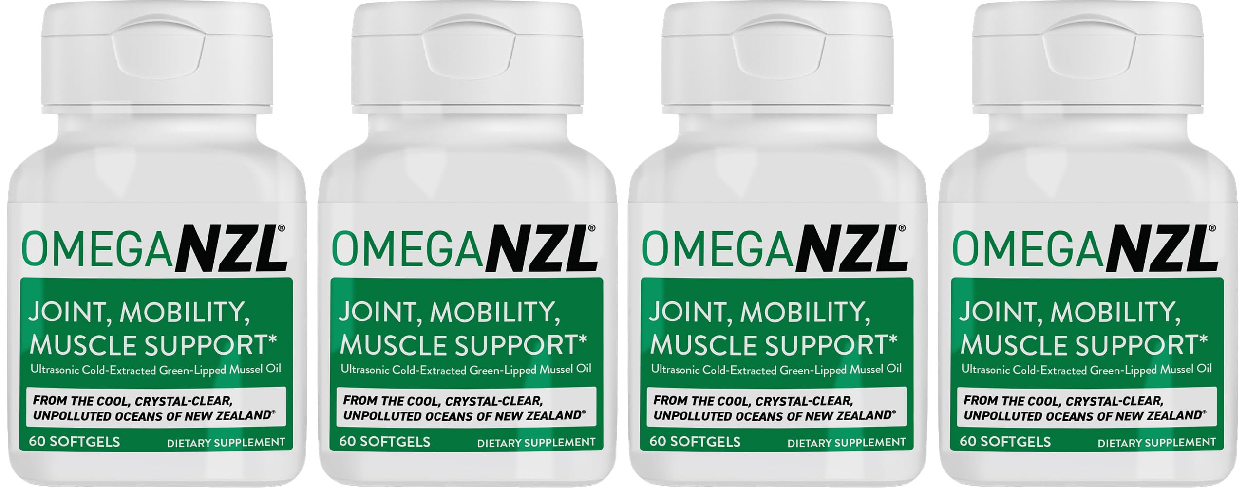 Original Omega-3 Joint Support Supplement Best Natural Muscle Relief Green-Lipped Mussel Oil 240 Softgels No Fishy Aftertaste