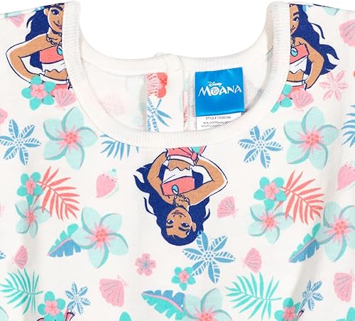 Miniatura 3 de Disney Princesa Moana Mulan Ariel Cenicienta Belle Mameluco de bebé a niño grande