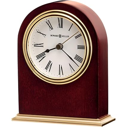 Howard Miller Priest River Table Clock II 549 779 – Modern Arched Shaped Clock II, Low Gloss item photo Howard Miller Priest River Table Clock II 549 779 – Modern Arched Shaped Clock II, Low Gloss item
