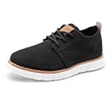 Boy's Mesh Sneakers Oxfords Casual Dress Lace-Up Lightweight Walking Shoes
