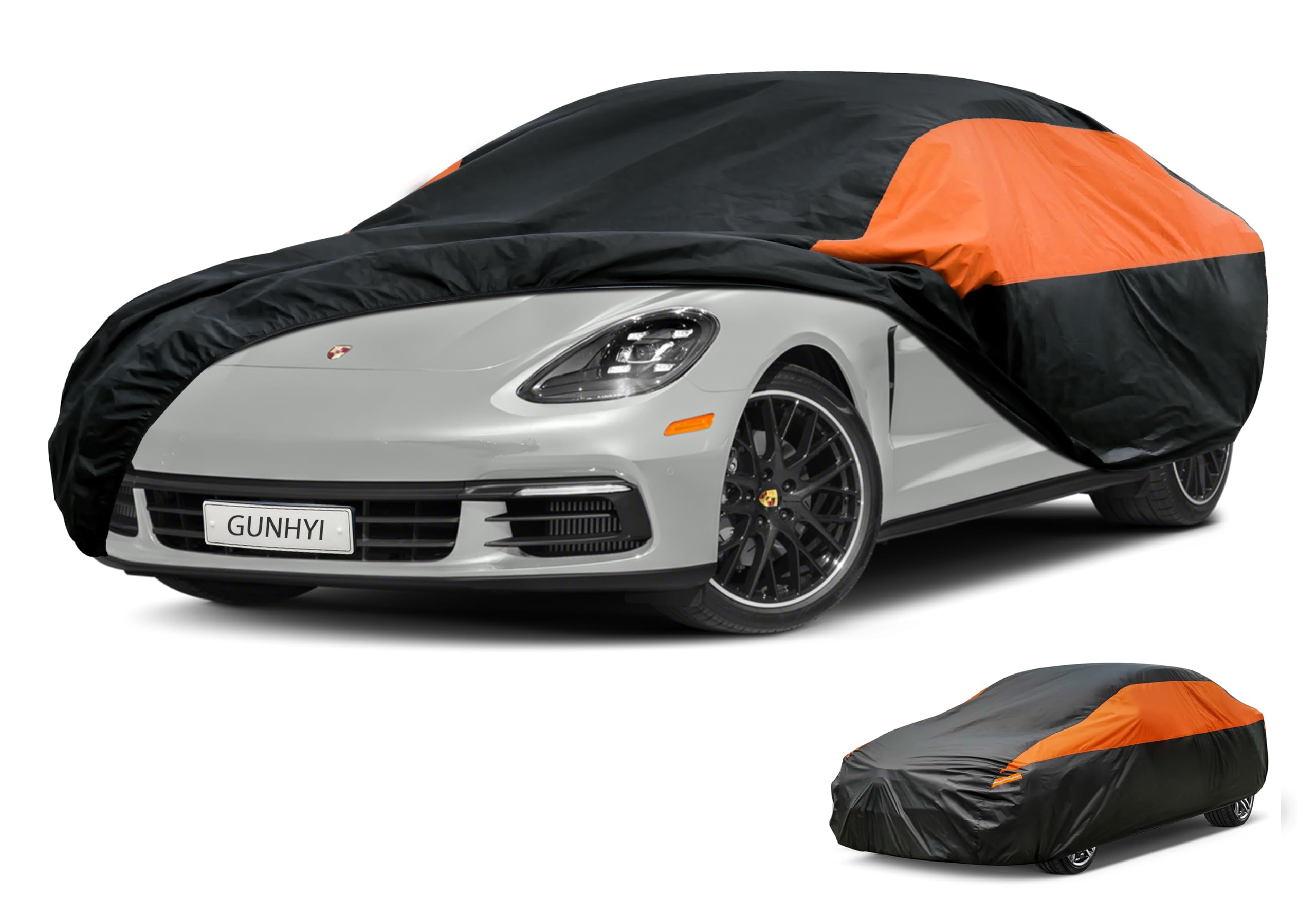 GUNHYI Waterproof Lightweight Sedan Full Car Cover Custom Fit Panamera