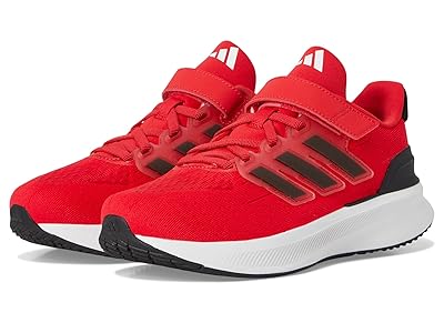 adidas Kids Ultrarun 5 Elastic Lace Shoes (Little Kid) Kids Shoes Pure Ruby/Black/White : 13 Little Kid M, Textile