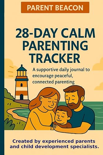 28-Day Calm Parenting Tracker: Gentle Daily Journal to Stop Yelling,