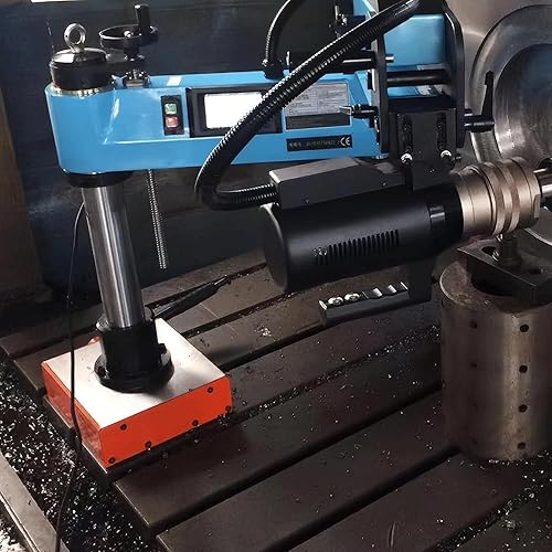 Miniatura 4 de Base magnética para la máquina de roscar eléctrica del brazo del imán de la base móvil para la máquina de roscar M24HRM30RM36R.