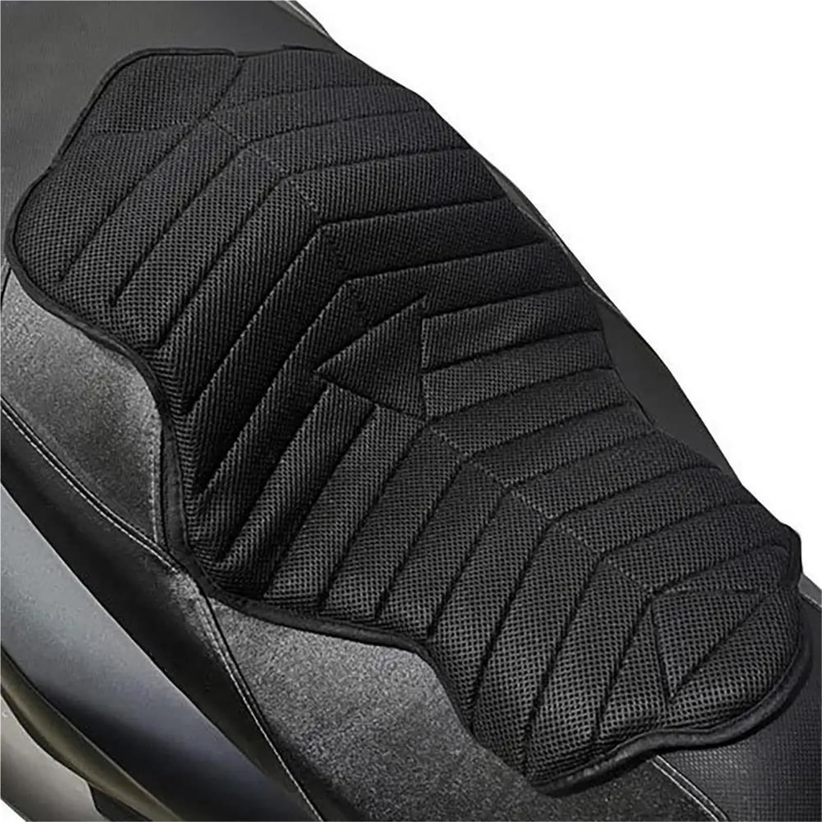 Cojín para asiento de motocicleta transpirable con almohadilla de aire doble confort 6