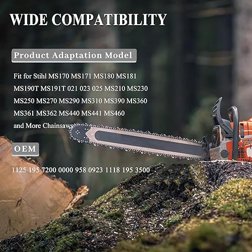 Miniatura 3 de Haishine Kit de arandela de trinquete de arranque de retroceso para motosierra Stihl MS170 MS171 MS180 MS181 MS190T MS191T 021 023 025 MS210 MS230