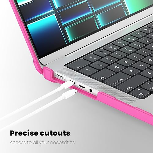 Miniatura 156 de DTangLsm Funda rígida resistente para M4 MacBook Air de 15 pulgadas 2025 2024 2023 M4 M3 M2 A3241 A3114 A2941, resistente carcasa rígida resistente