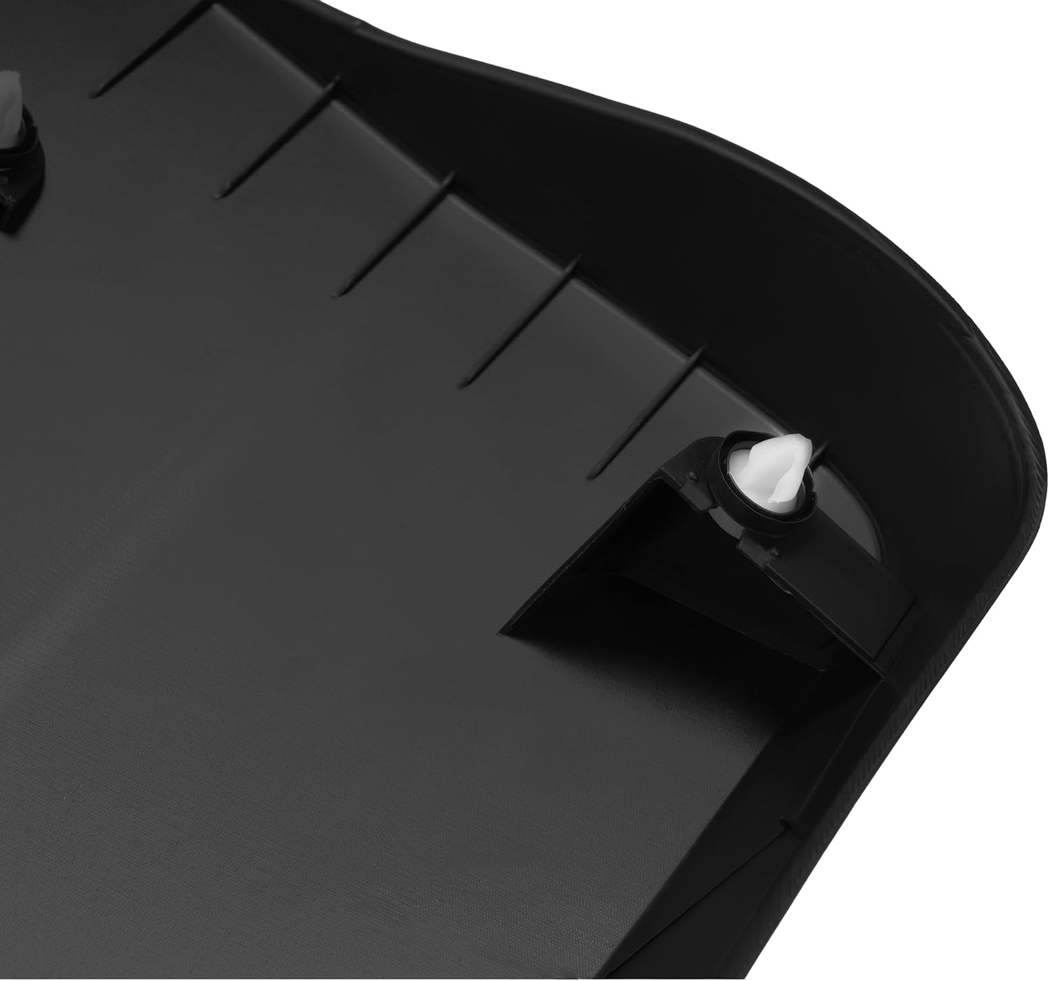 Rear Left Door Molding Without Hole Compatible with 2015-2019 Ford Transit-150 250 350 350 HD, Replacement Plastic(PP+TD20) Black Door Lower Trim Molding Panel