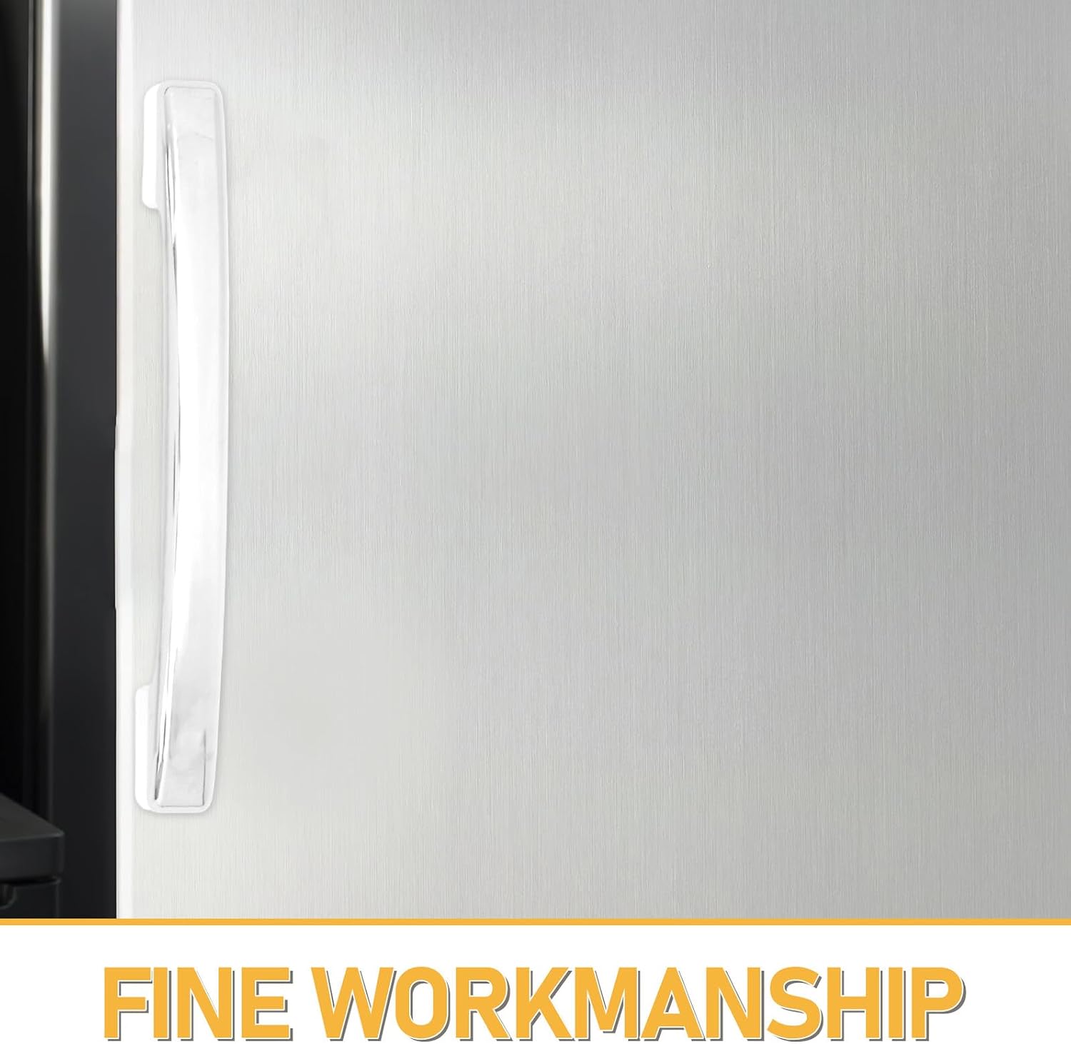 2pcs Refrigerator Door Handle Replacement with 23cm 25cm Holes Plastic