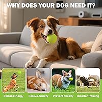 Vista 8 de Pelotas de tenis, paquete de 24/36/80 pelotas de tenis a granel, pelotas de tenis sin presión, vienen con bolsa de malla para un fácil transporte