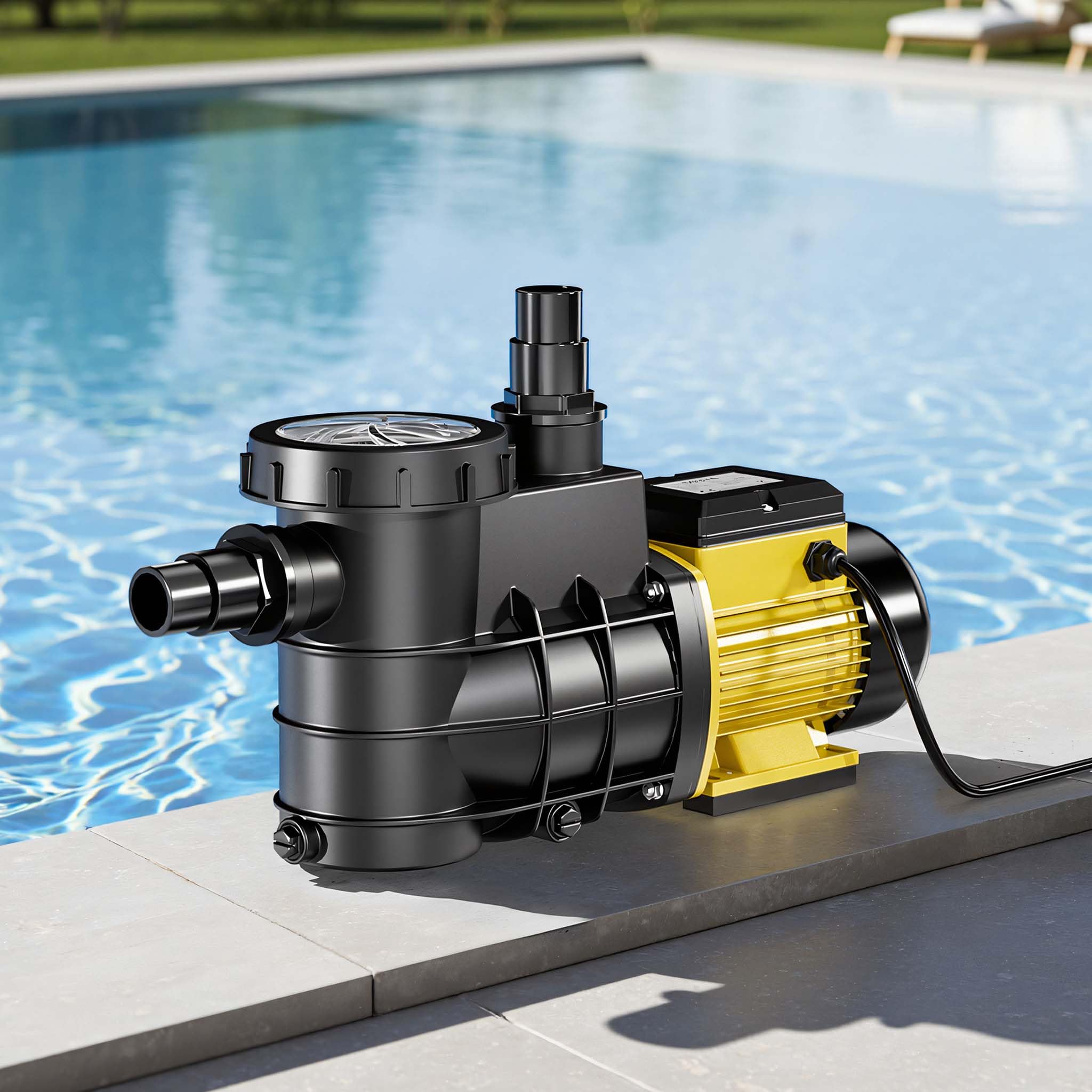 SunSun Pompa piscina per ricircolo e filtraggio 5000 L/h 220 W Pompa di circolazione