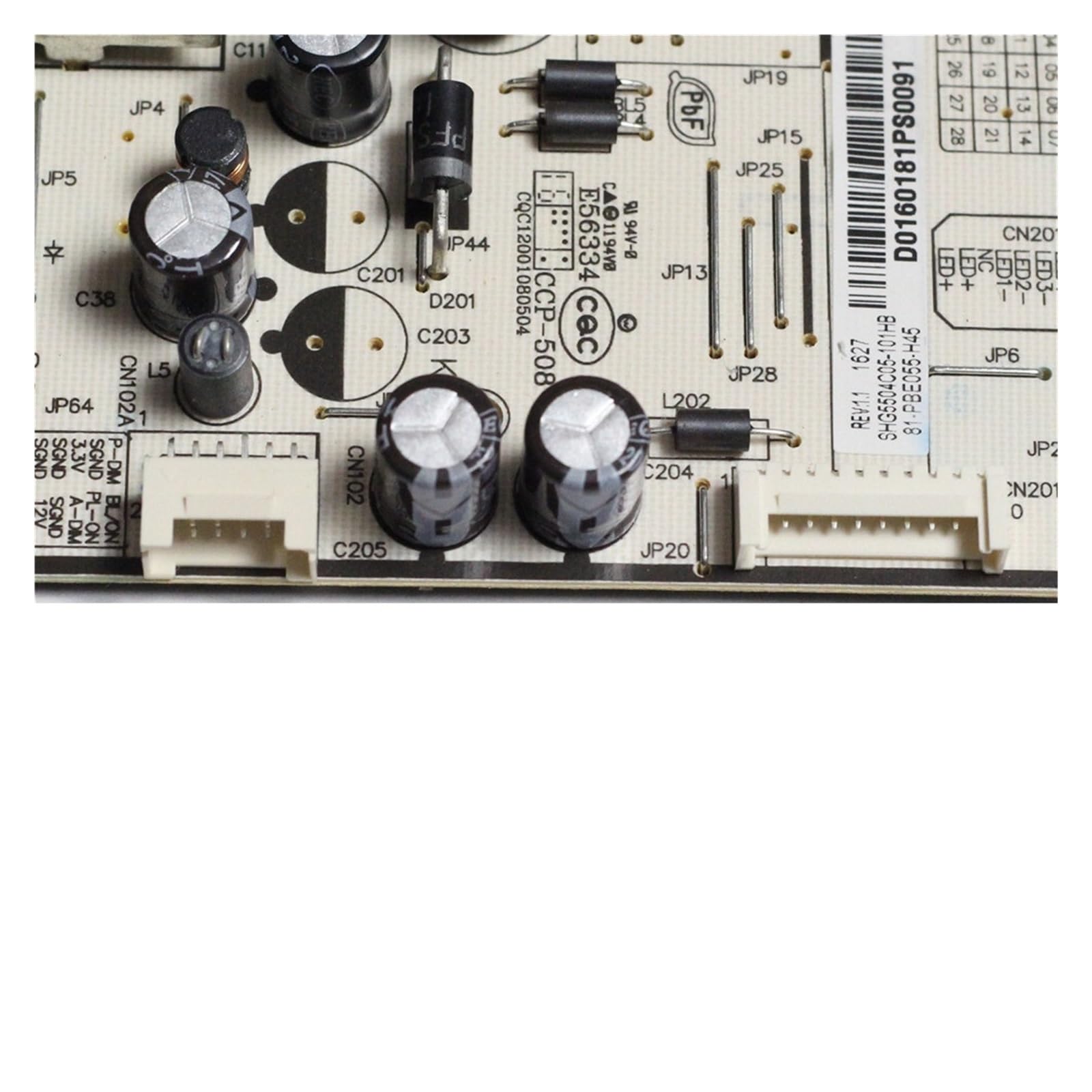 Scheda Di Alimentazione TV SHG5504C-101H DLBB419 SHG5504C 101H Accessori TV SHG5508C101H