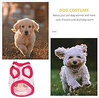 Vista 4 de Suéter para perro, suéteres para perros pequeños, abrigo cálido de invierno para mascotas, suéteres suaves para perros pequeños, niñas y niños