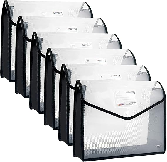 YoeeJob Plastic File Folders Legal Size Expandable Document Folder with