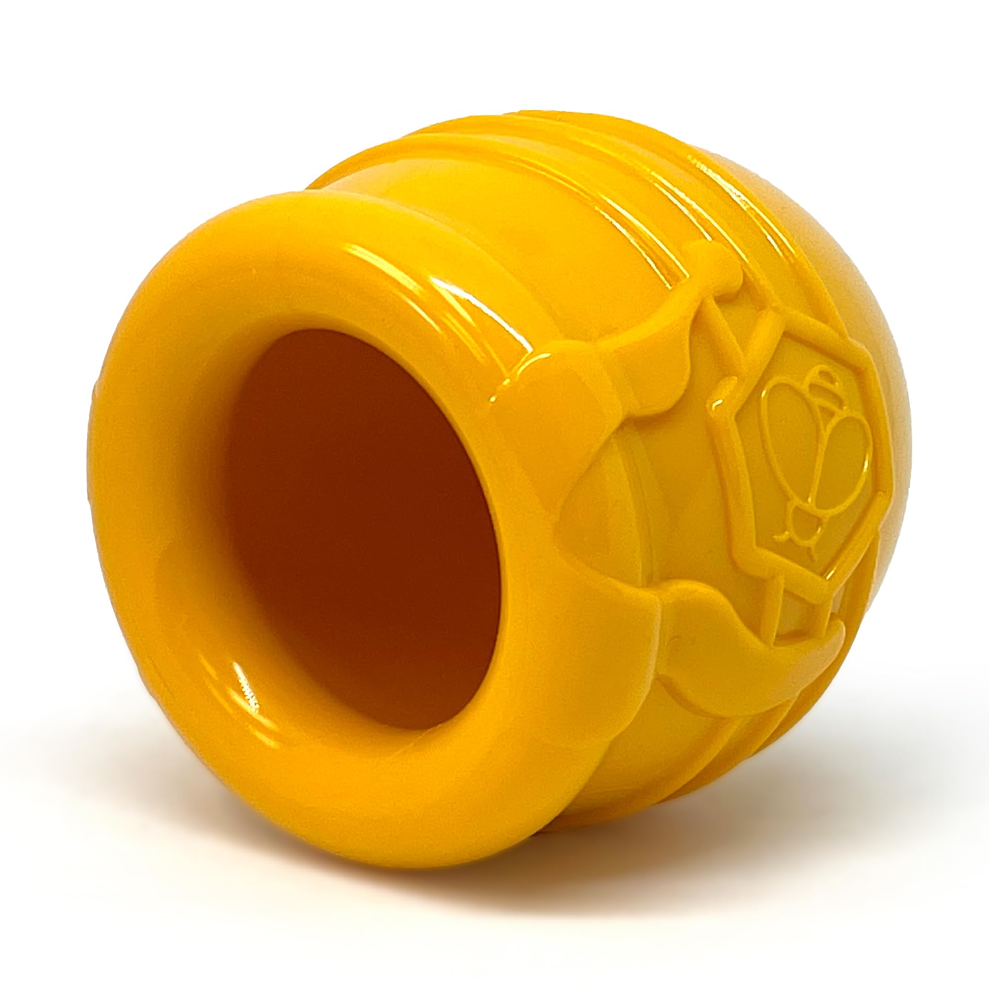 SodaPup Honey Pot – Distributeur de friandises pour chien durable et jouet d'enrichissement fabriqué aux États-Unis à partir de matériau en caoutchouc naturel non toxique, sans danger pour les animaux