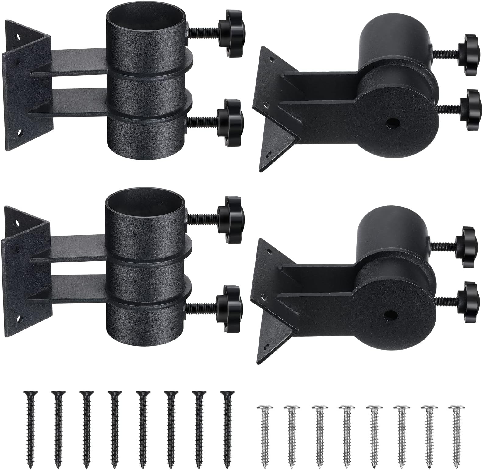 Dolibest Heavy Duty Steel Patio Umbrella Holder – Adjustable, Welded & Space-Saving (2-Pack)