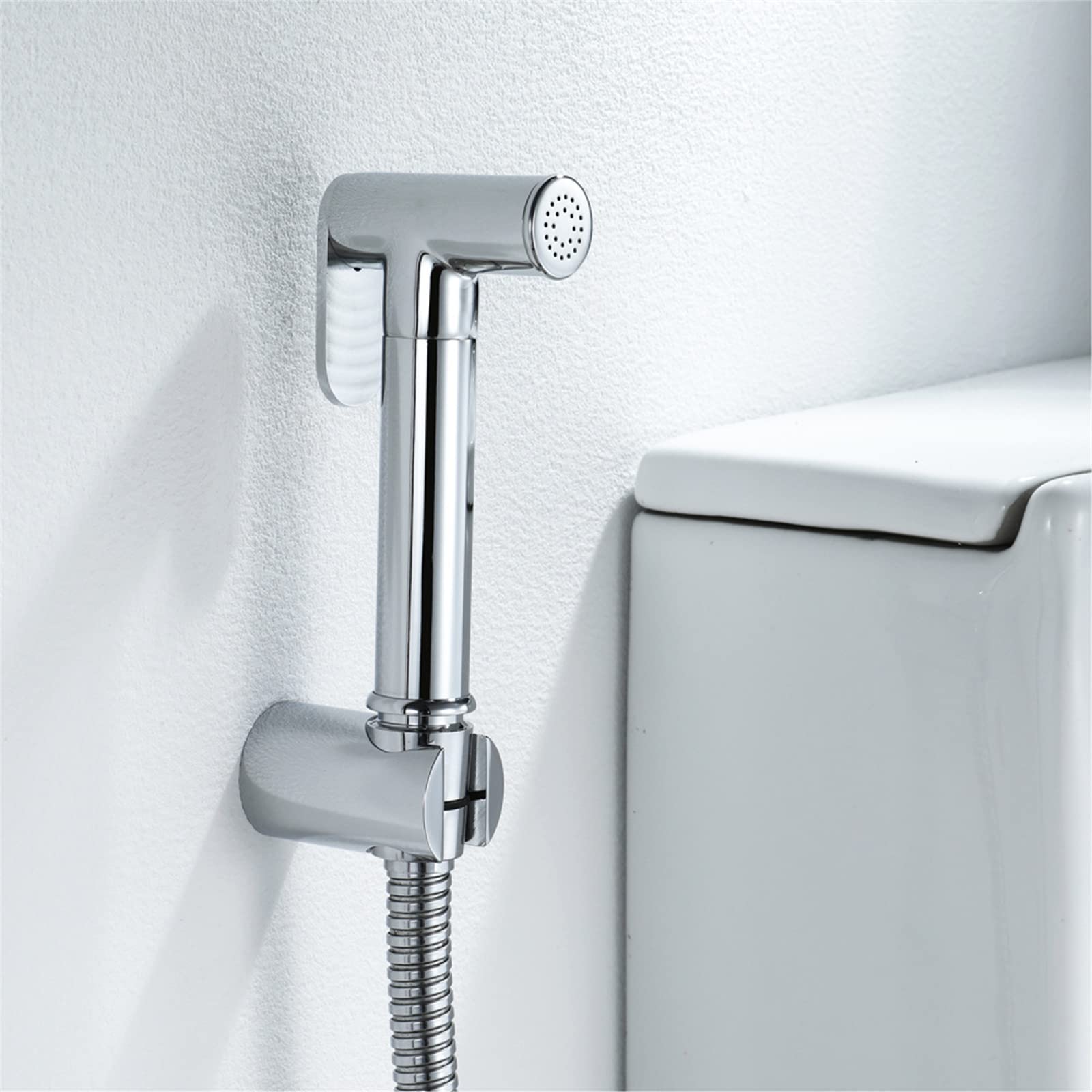 Douchette WC, Pulvérisateur de Bidet à Main Laiton Portable Douchette Toilette WC Haute Pression Bidet Toilette avec 1.5m Tuyau, Multifonctionnel Kit Hygiene WC pour Hygiène Personnelle