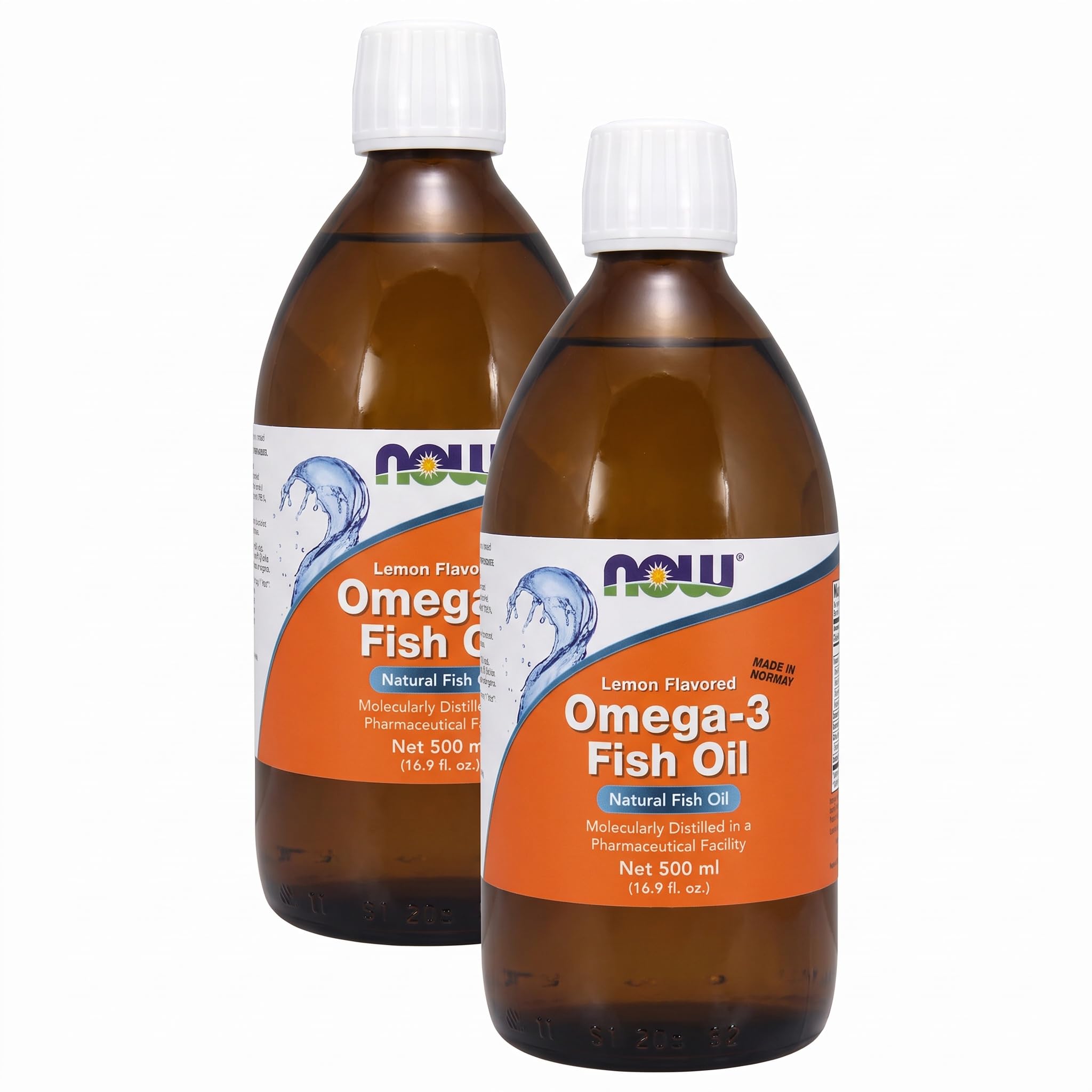 NOW Supplements, Omega-3 Fish Oil Liquid, Lemon Flavored, 16.9-oz — Amazon image 7