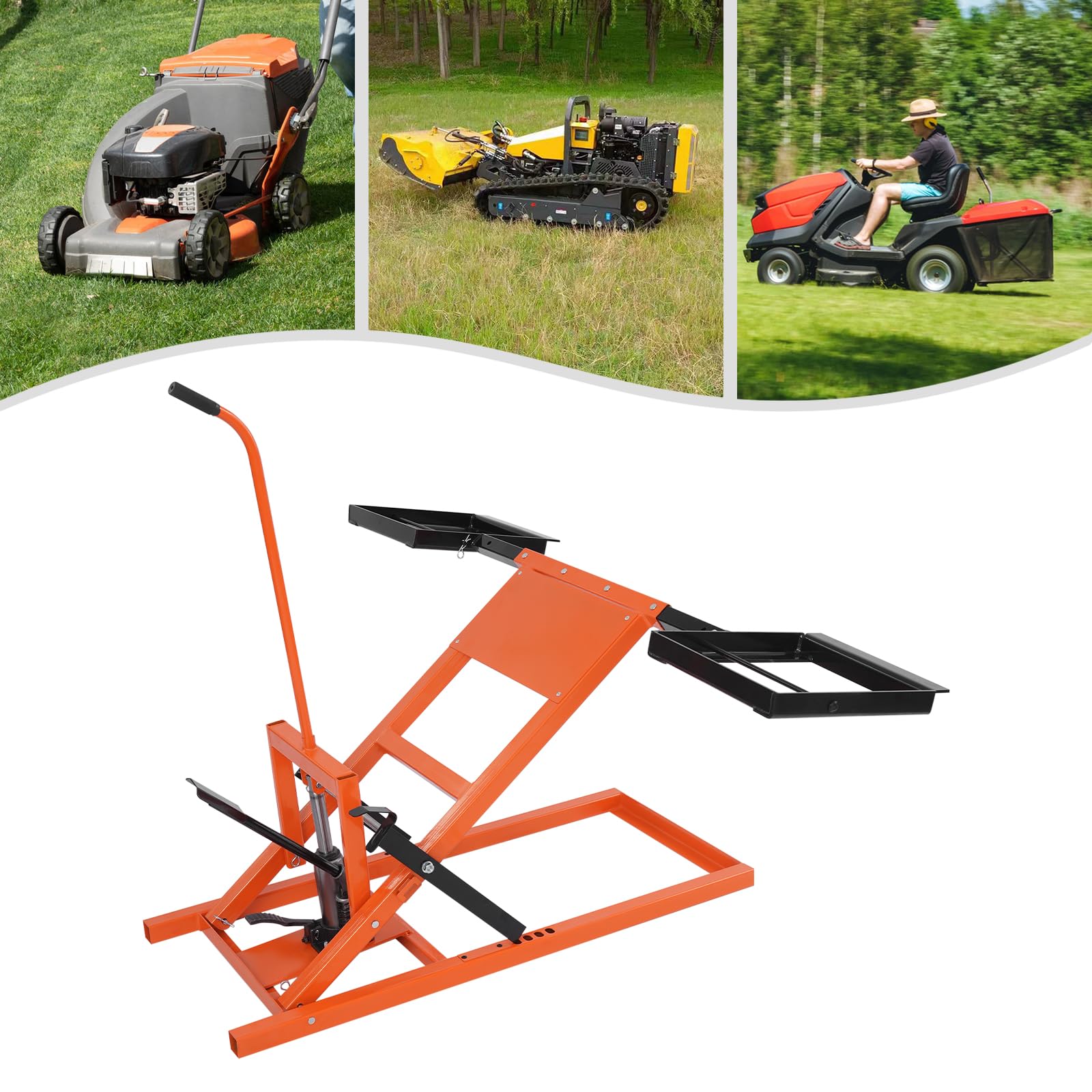 Sollevatore per tosaerba, 227 kg, 45-61 cm, per trattore tosaerba, ATV