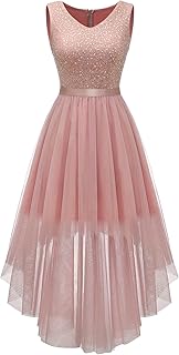 Homecoming Cocktail Formal Dresses 2025 Wedding Guest Party Prom Sleeveless Lace High Low Dress
