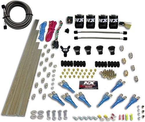 Nitrous Express - Pro-Shk/Gas Nitrous Kit (200-600HP) 4 Solenoids w/o Bottle (92