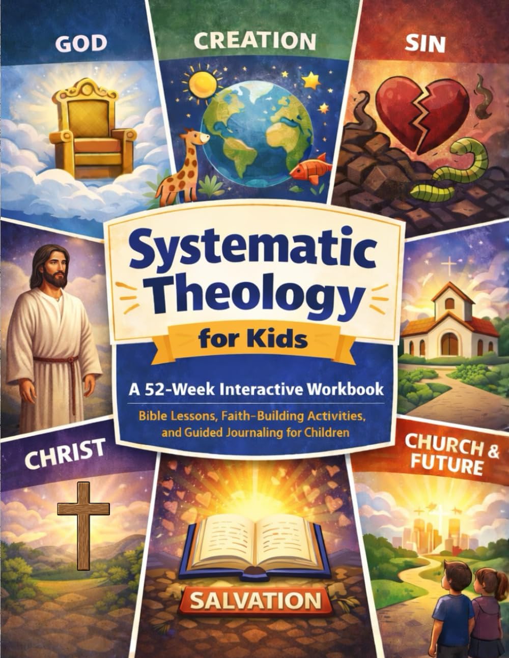 Systematic Theology for Kids: A 52-Week interactive Workbook: Bible Lessons, Faith-Building Activities, and Guided Journaling for Children