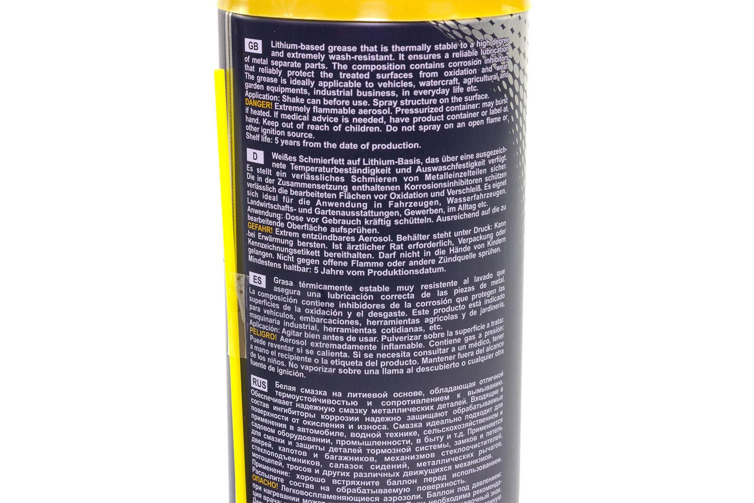Kettenspray 5,4 Liter Ketten Spray MANNOL White Grease Sprühfett Schmierfett