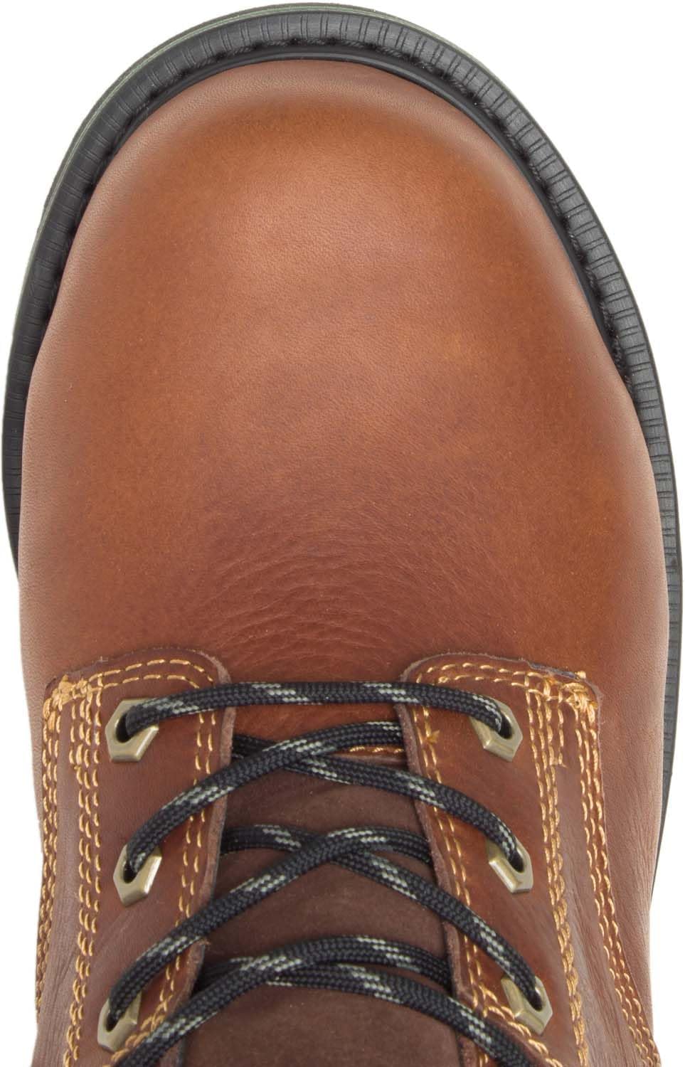 HyTest Brown Electrical Hazard, Composite Toe, Internal Met Guard, Waterproof Men's 8 Inch Work Boot