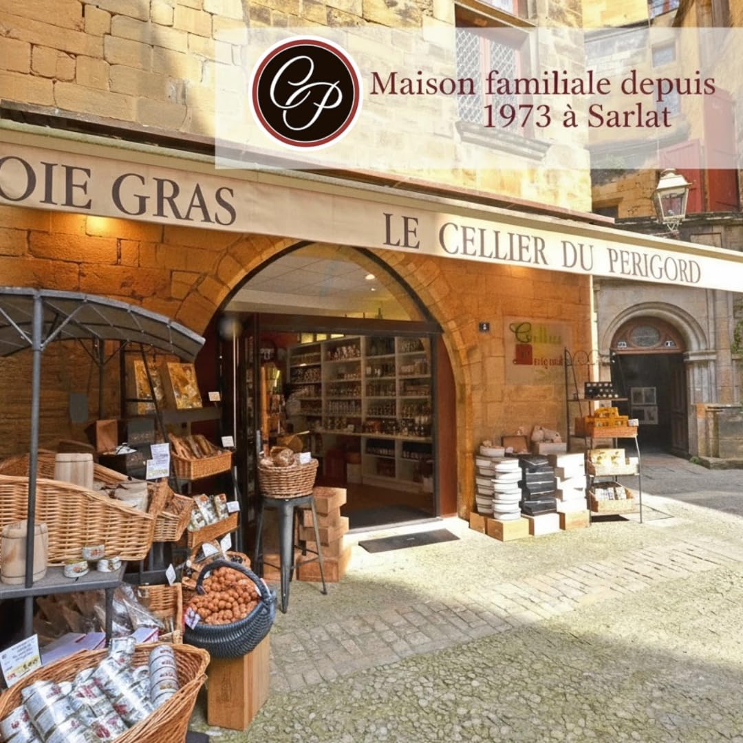 Cellier du Périgord - Panier Gourmand Prestige - Colis Découverte 2025 apéritif, 9 pièces, 458 g hors boisson + vin blanc moelleux AOP Côtes de Bergerac 75 cl