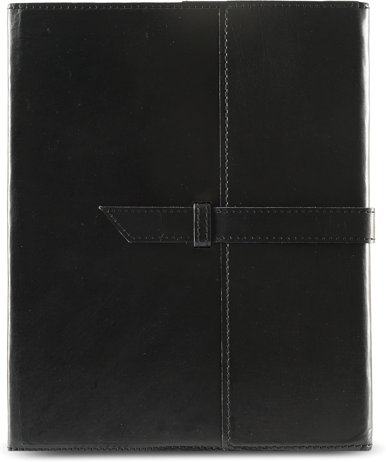 Wellbourne Leather Bound File Folder Portfolio A4 Handmade Expandable