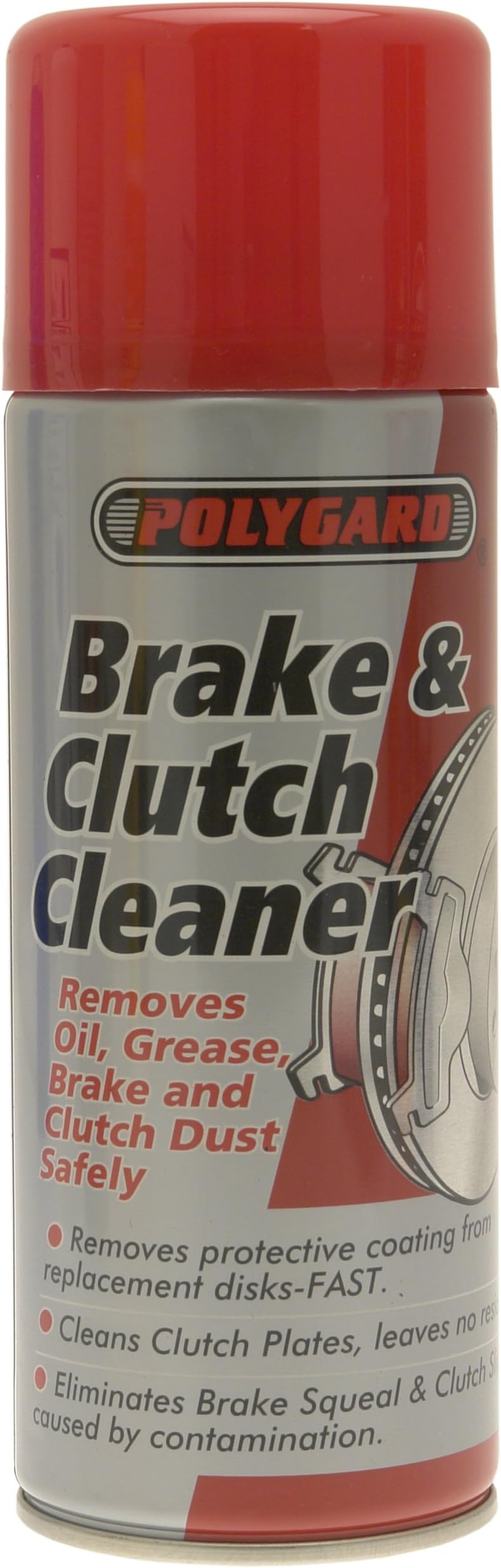 Polygard BF03725 Brake/Clutch Cleaner Aerosol 400 ml