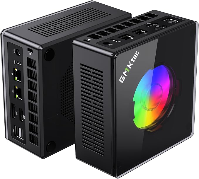 GMKtec Full Spec 版NucBox K11 ミニpc GMKtec ミニpc AMD Ryzen9 8945HS 64G+1T Windows11 Pro Mini pc 基本クロックMAX5.4G DDR5 PCIe 4.0 M.2 2280 WiFi6 BT5.2 Oculink×1 2.5Gbps LAN Oculinkミニパソコン ゲーミング ミニパソコン 4画面同時出力8K