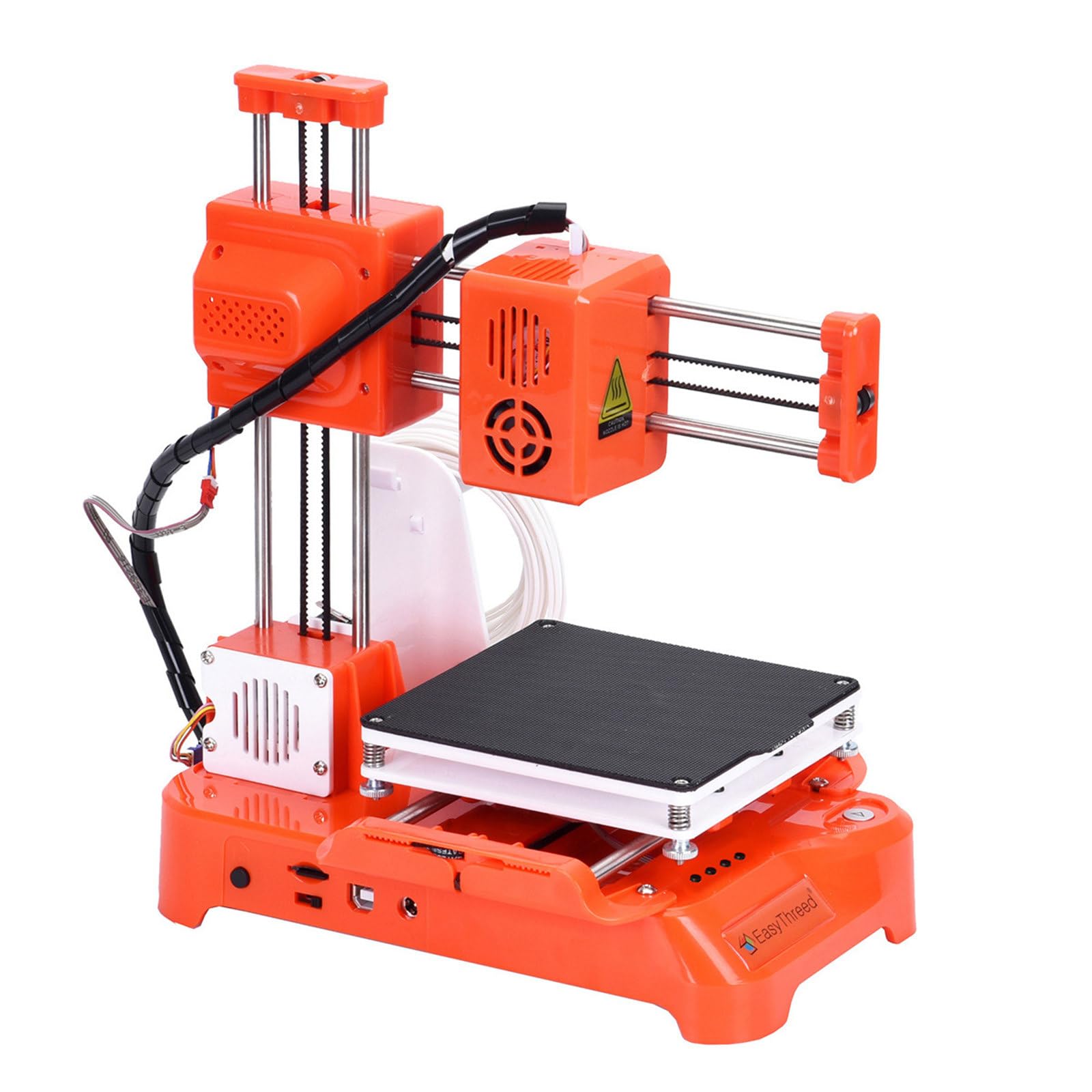 Impresora de Escritorio, Mini máquina de impresión de Escritorio con Tarjeta TF, Kit Educativo para el hogar,para niños, Regalo, educación de Estudiantes Regalo,Red