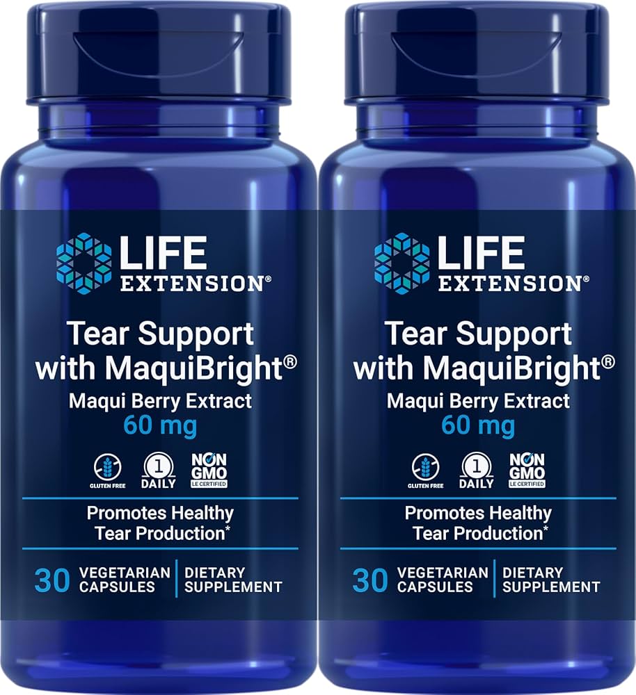 Amazon.com: Life Extension Tear Support with MaquiBright 60