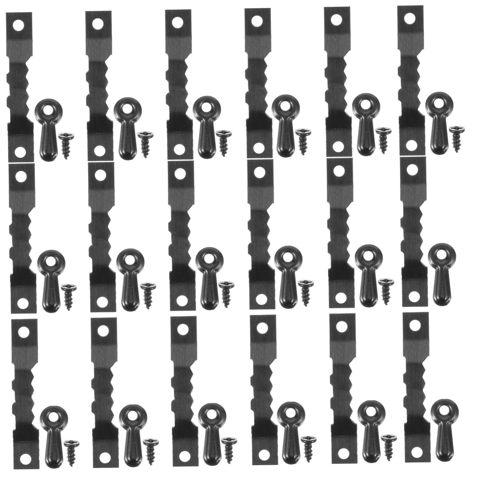 Alipis Lot De 5 Crochets Pour Cadre Photo Plaque Arrière Crochets Pour Tableau Pinces De Suspension Pour Tableau Crochets Pour Rail Pour Tableau Kit De Cadres Clous Pour Cadre