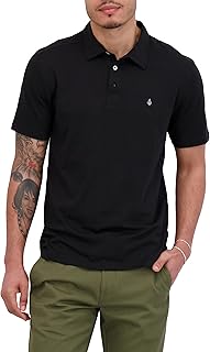 Volcom Short Sleeve Polo Shirt – Classic Fit, Soft Cotton Blend, Modern Casual Style