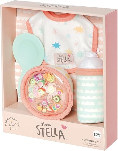 Miniatura 4 de Love, Stella Baby Doll Set de alimentación de simulación de Manhattan Toy